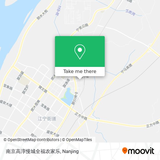 南京高淳慢城全福农家乐 map