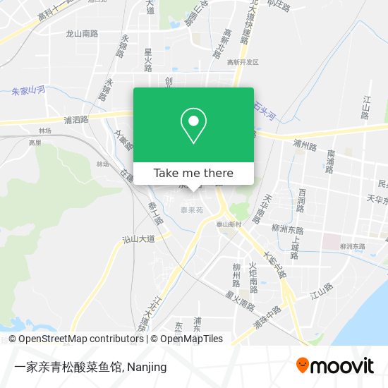 一家亲青松酸菜鱼馆 map