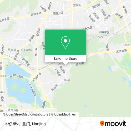 华侨新村-北门 map