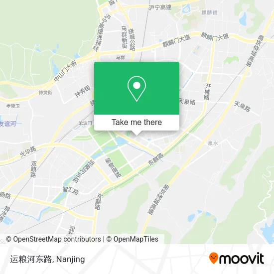 运粮河东路 map