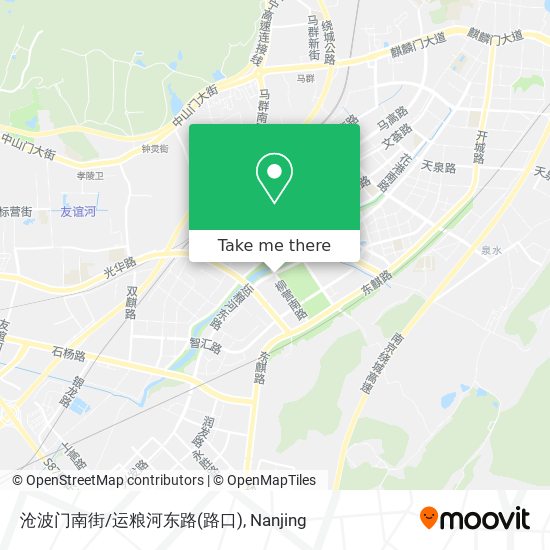 沧波门南街/运粮河东路(路口) map