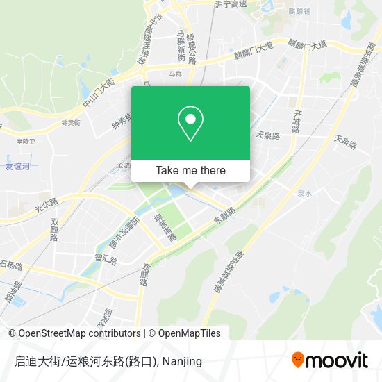 启迪大街/运粮河东路(路口) map