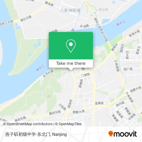 燕子矶初级中学-东北门 map