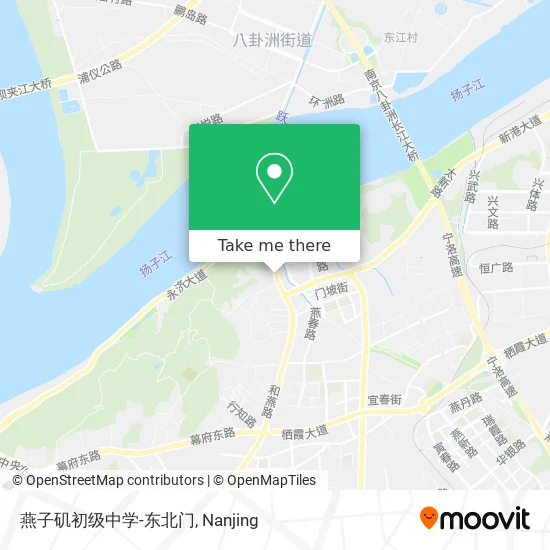 燕子矶初级中学-东北门 map