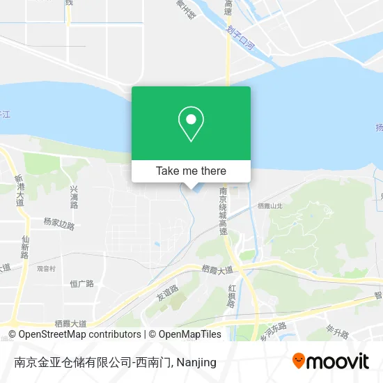 南京金亚仓储有限公司-西南门 map