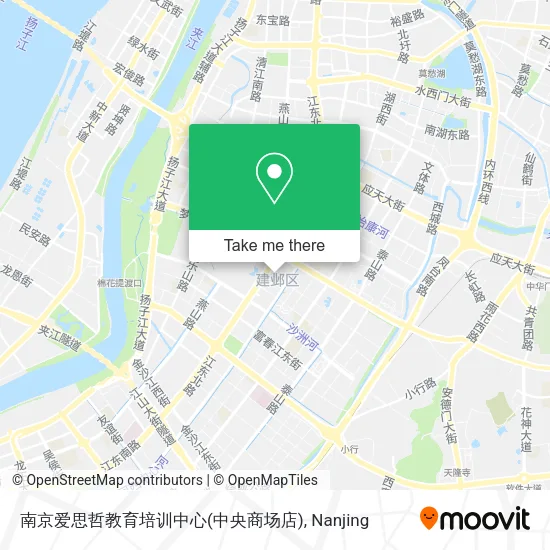 南京爱思哲教育培训中心(中央商场店) map