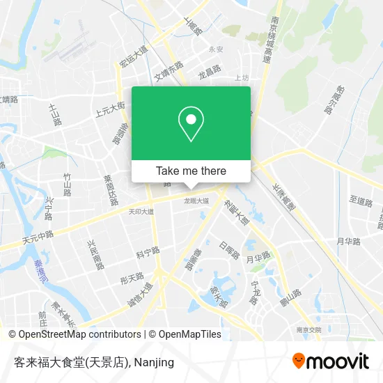 客来福大食堂(天景店) map
