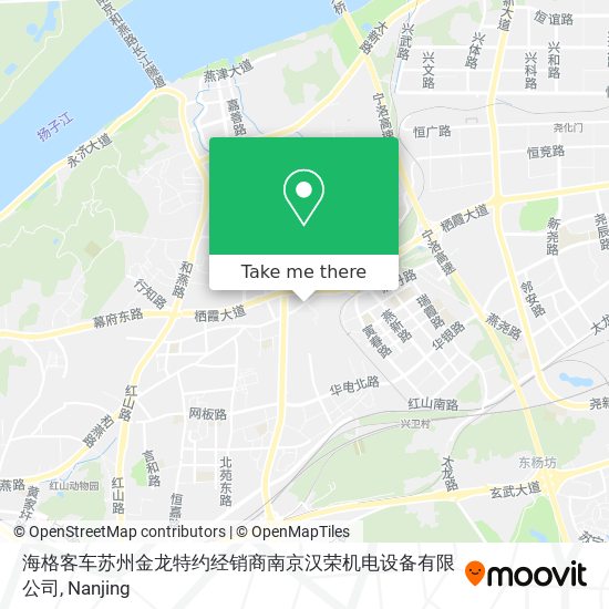 海格客车苏州金龙特约经销商南京汉荣机电设备有限公司 map
