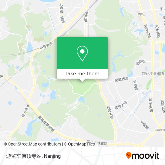 游览车佛顶寺站 map