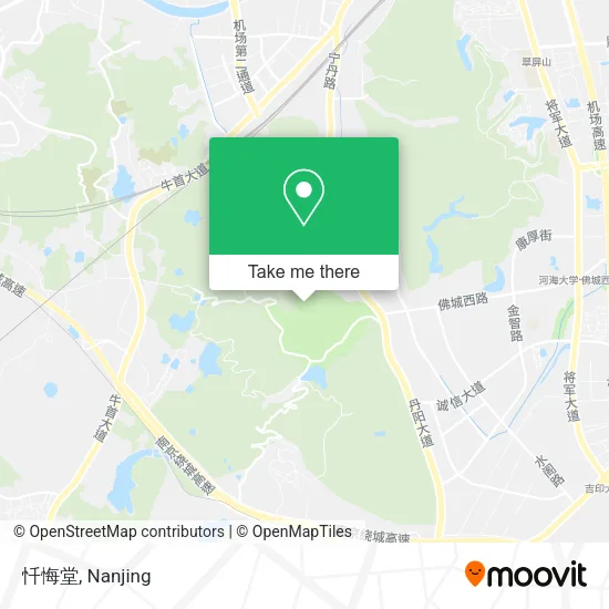 忏悔堂 map