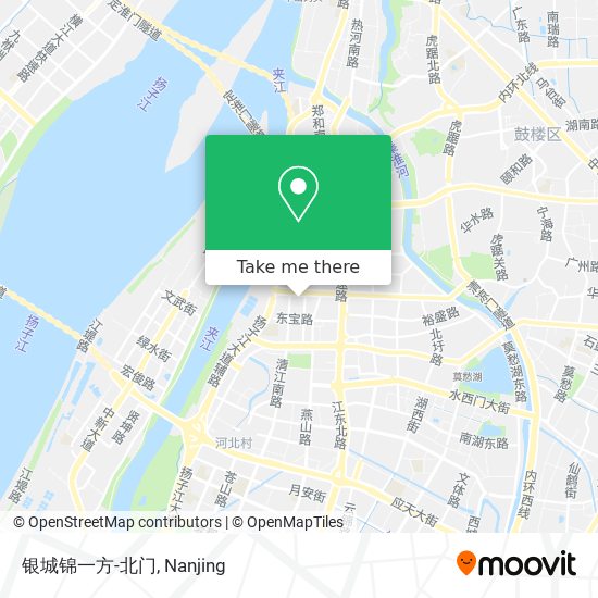 银城锦一方-北门 map
