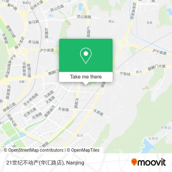 21世纪不动产(华汇路店) map