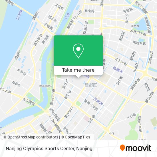 Nanjing Olympics Sports Center map