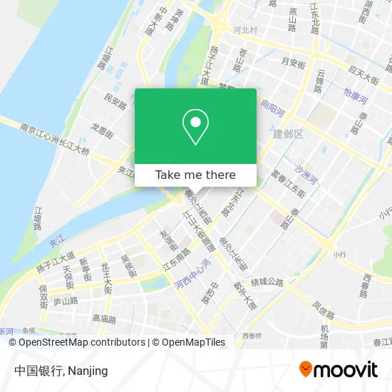 中国银行 map