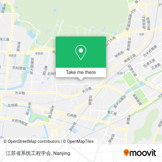 江苏省系统工程学会 map