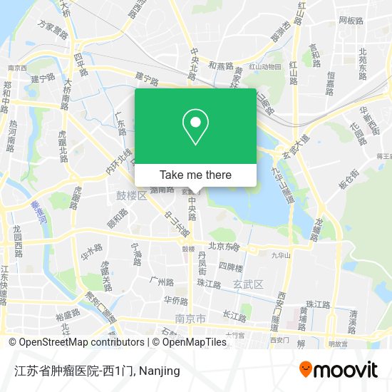 江苏省肿瘤医院-西1门 map