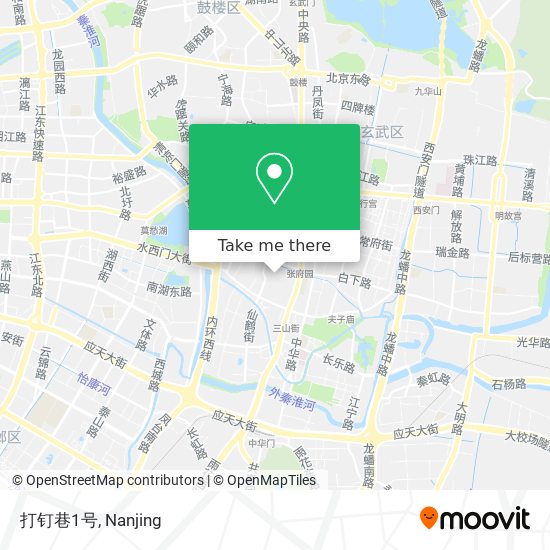 打钉巷1号 map