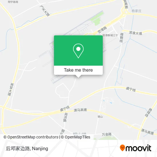 后邓家边路 map