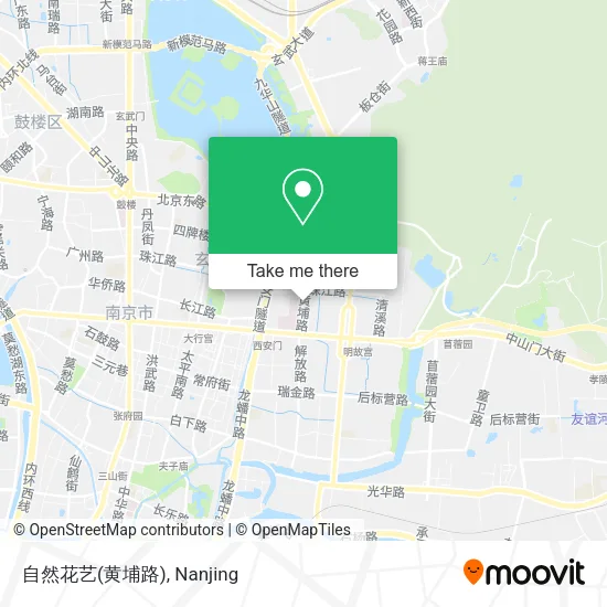 自然花艺(黄埔路) map