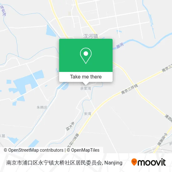 南京市浦口区永宁镇大桥社区居民委员会 map