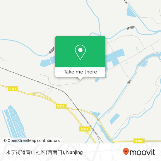 永宁街道青山社区(西南门) map