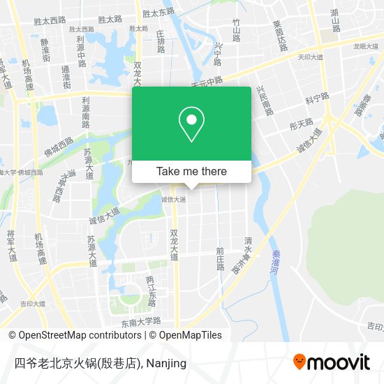 四爷老北京火锅(殷巷店) map