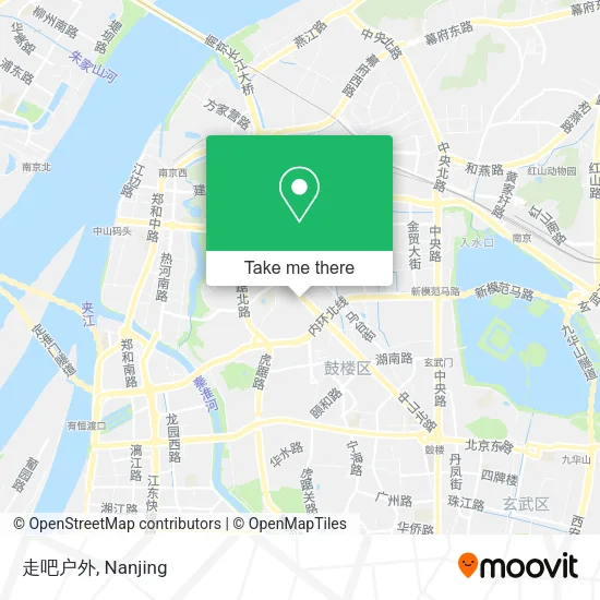 走吧户外 map