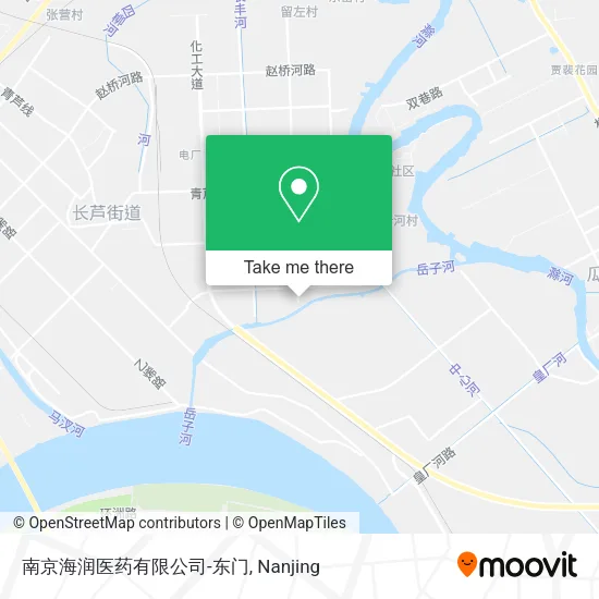 南京海润医药有限公司-东门 map