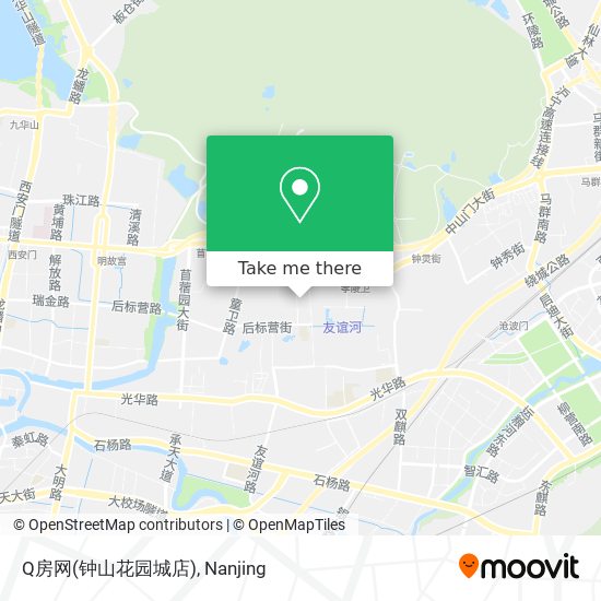 Q房网(钟山花园城店) map