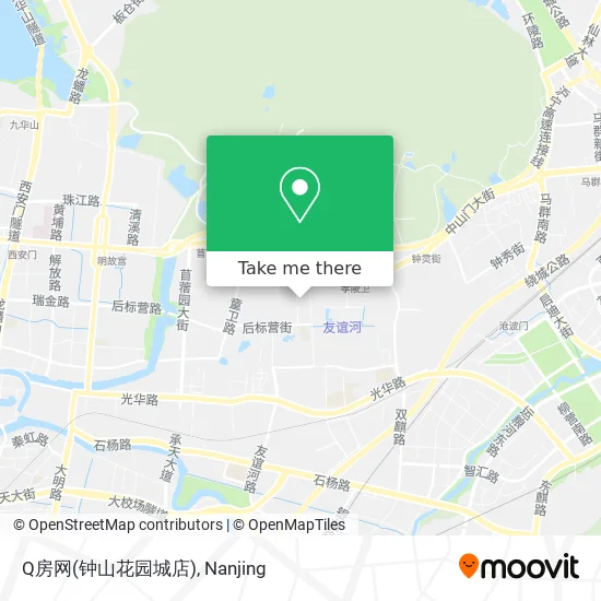 Q房网(钟山花园城店) map