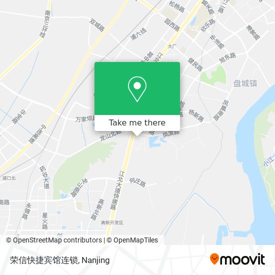 荣信快捷宾馆连锁 map