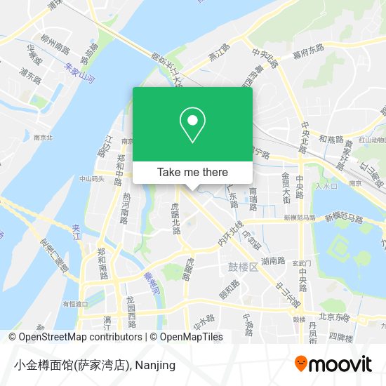 小金樽面馆(萨家湾店) map