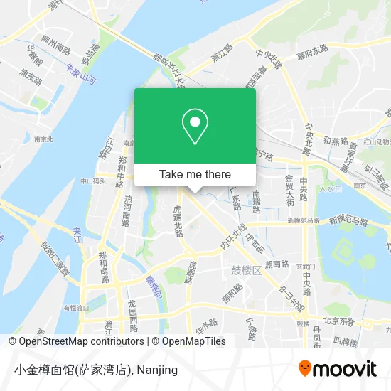 小金樽面馆(萨家湾店) map