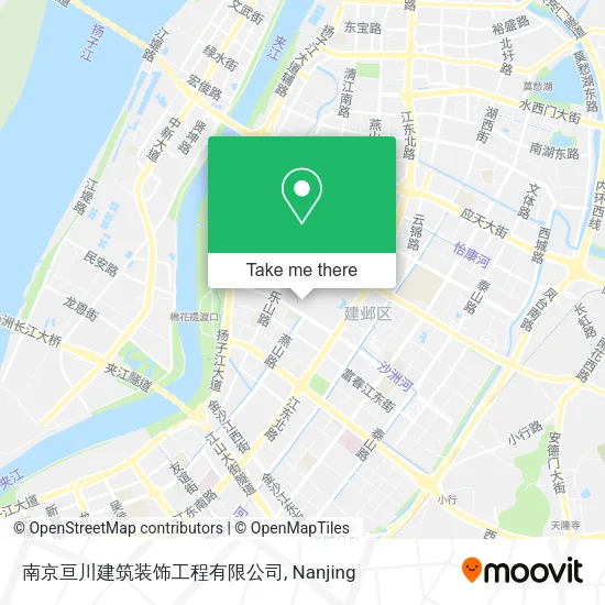 南京亘川建筑装饰工程有限公司 map