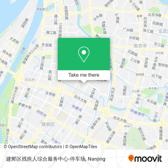 建邺区残疾人综合服务中心-停车场 map