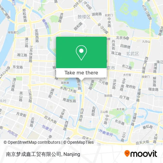南京梦成鑫工贸有限公司 map