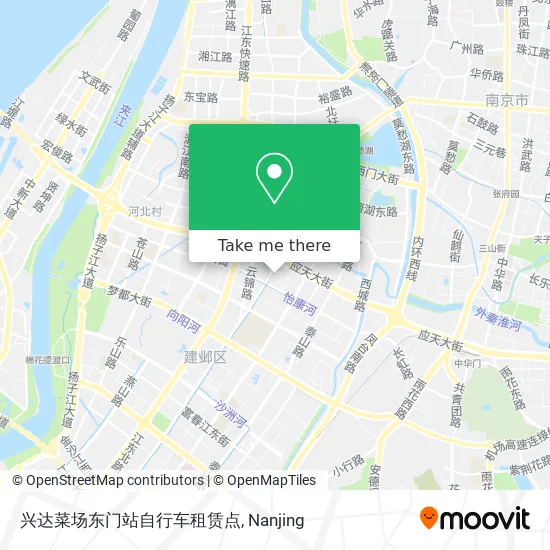 兴达菜场东门站自行车租赁点 map