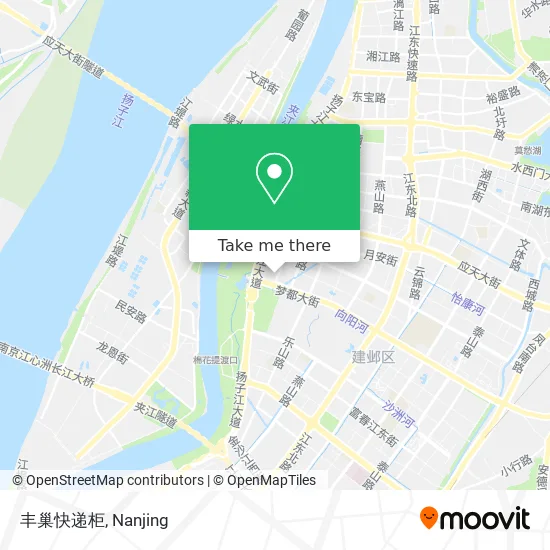 丰巢快递柜 map