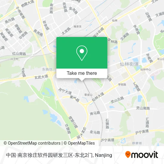 中国·南京徐庄软件园研发三区-东北2门 map
