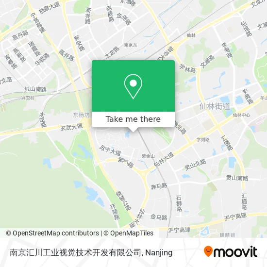 南京汇川工业视觉技术开发有限公司 map