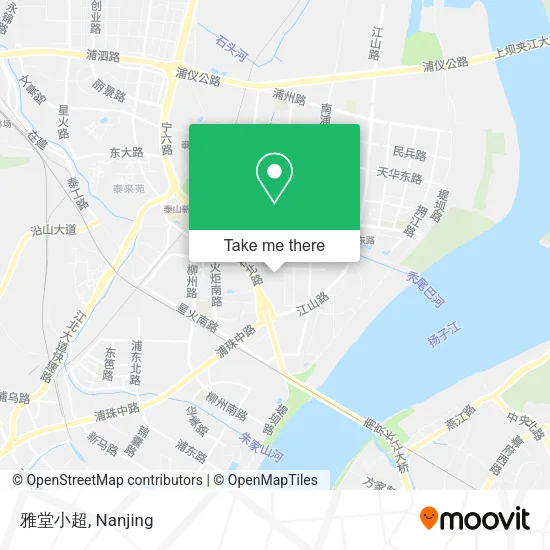 雅堂小超 map