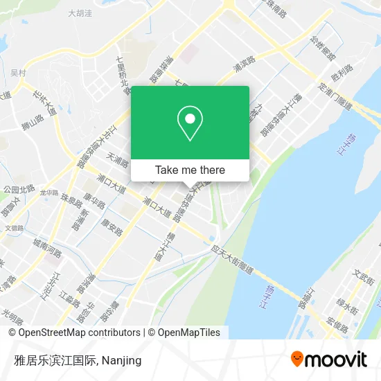 雅居乐滨江国际 map
