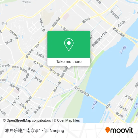 雅居乐地产南京事业部 map