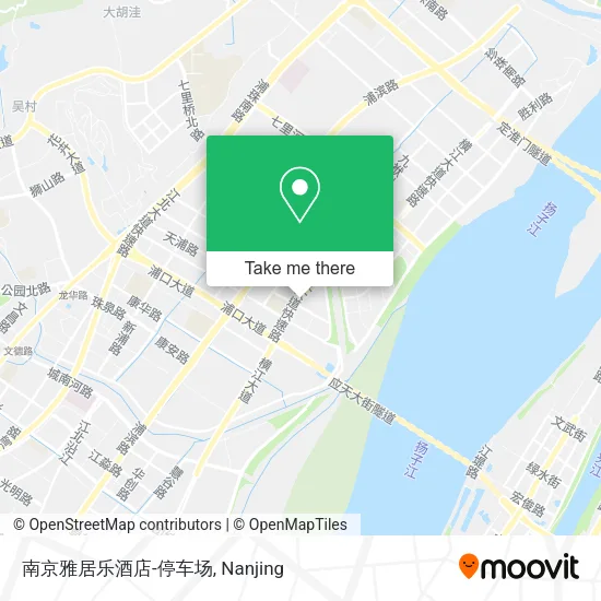 南京雅居乐酒店-停车场 map