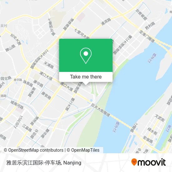 雅居乐滨江国际-停车场 map