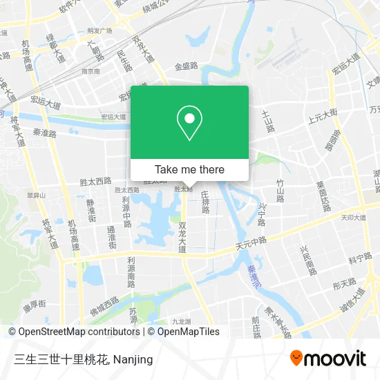 三生三世十里桃花 map