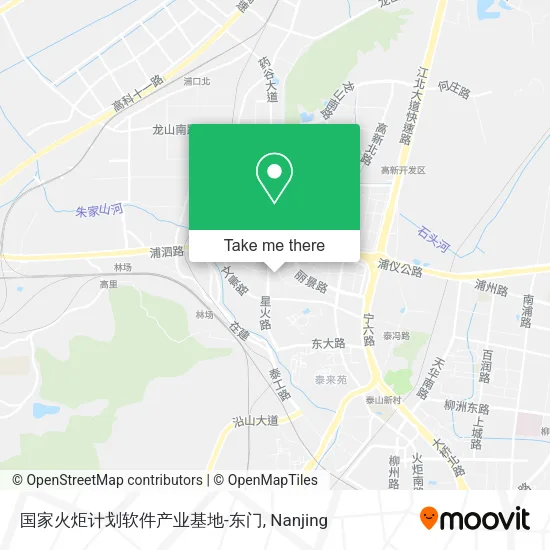 国家火炬计划软件产业基地-东门 map