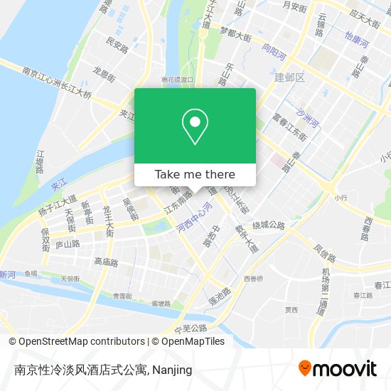 南京性冷淡风酒店式公寓 map