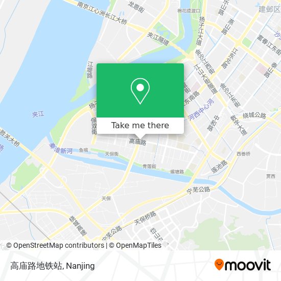 高庙路地铁站 map