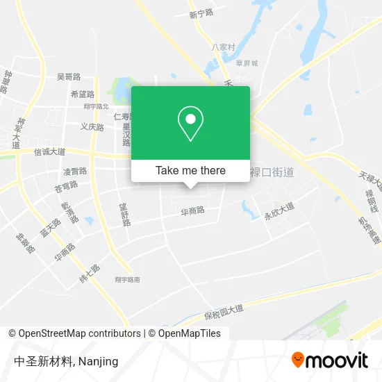 中圣新材料 map